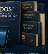 DOS™ publishing ecosystem of executive books, playbooks, toolkits and digital resources.